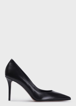 Туфлі-човники Le Silla Eva із чорної шкіри, фото